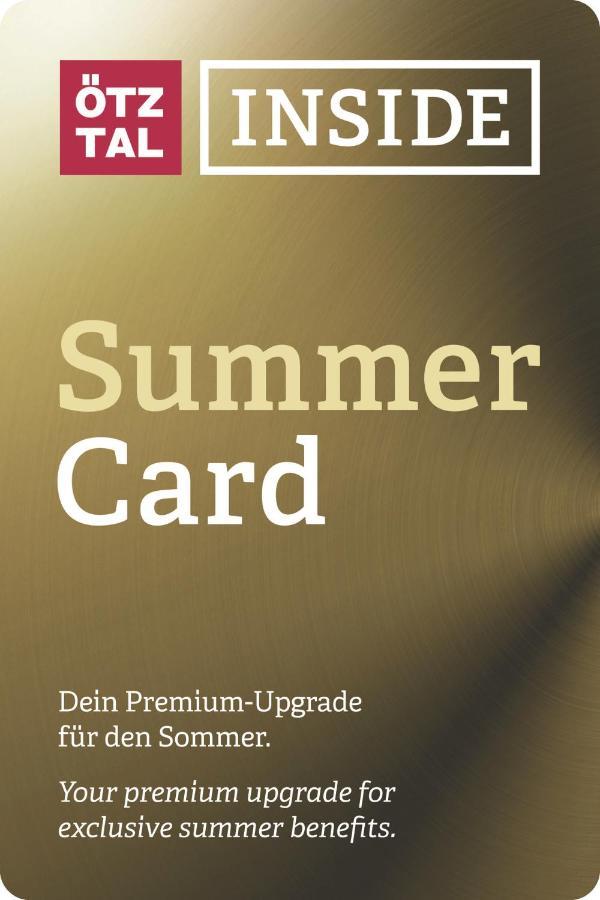 Hotel Hubertus Inkl Summer Card Sölden Eksteriør billede